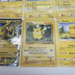 Nintendo Pokemon TCG 6-Card Lot Pikachu 1999-2016 MP-LP - Image 3