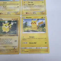 Nintendo Pokemon TCG 6-Card Lot Pikachu 1999-2016 MP-LP - Image 4