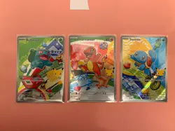 Pokemon TCG Kanto Starter Set MEP037 MEP038 MEP039 First Partner Promo 30th Ann - Image 1
