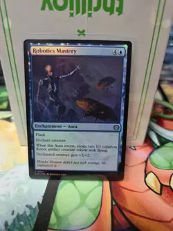 NM Foil Robotics Mastery, MTG, Marvel's Spider-Man, Magic the Gathering, 41 - Image 1