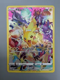 Pikachu (Secret) 160/159 SWSH: Crown Zenith Holo Rare NM - Image 1