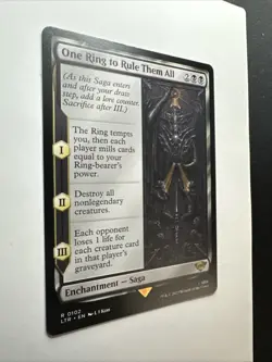 One Ring to Rule Them All Universes Beyond: the Lord of the Rings MTG NM - Image 4