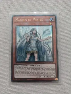 Maiden of White (Quarter Century Secret Rare) Sdwd-En041 1st Edition - Image 1
