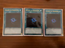 Allure of Darkness X3 - 1st Edition - NM - Ultra Rare - RA03-EN055 YGO - Image 1