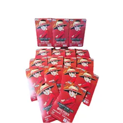 One Piece OP-13 Carrying On His Will Sleeved Booster Packs Lot of 17 SEALED NEW - Image 1