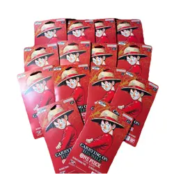 One Piece OP-13 Carrying On His Will Sleeved Booster Packs Lot of 17 SEALED NEW - Image 2