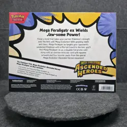 Pokemon TCG Mega Feraligatr ex Box Mega Evolution—Ascended Heroes - Image 2