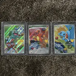 Pokemon TCG First Partner Illustration Collection Series 1 Kanto GEN 1 Set - Image 2