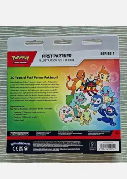 Pokemon TCG First Partner Illustration Collection Box Series 1 Brand New Sealed - Image 2
