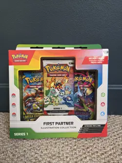 Pokemon TCG: First Partner Illustration Collection Series 1 Brand New Sealed - Image 1