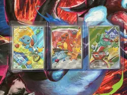 Pokemon TCG First Partner Illustration Collection Series 1 Kanto GEN 1 Set - Image 1