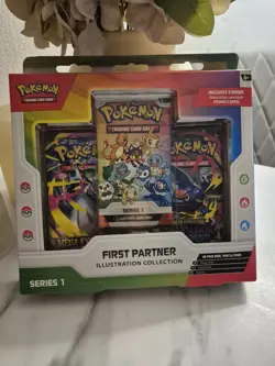 Pokemon TCG First Partner Illustration Collection Series 1 Promo Box 2021 - Image 2