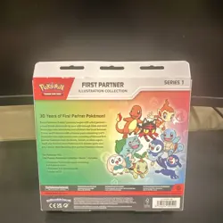 Pokemon TCG First Partner Illustration Collection Series 1 Box Promo - Image 2