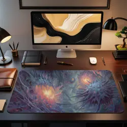 Tribal Sliver Themed Playmat - Kawaii Anime Style Gaming Mat for MTG/TCG - Image 2