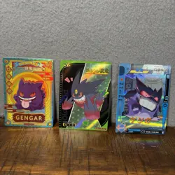 Gengar Set Lot Chinese Baby Eif Cards Non TCG Fan Art Pokemon Collectible Hobby - Image 1