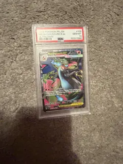 2025 POKEMON PFL EN-PHANTASMAL FLAMES ULTRA RARE #109 MEGA CHARIZARD X EX PSA 10 - Image 3