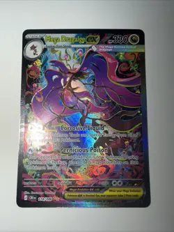 Pokemon Mega Dragalge ex SIR 118/086 Chaos Rising Special Illustration Rare NM - Image 1