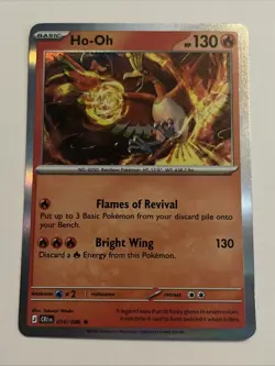 Ho-Oh 010/086 • Holo • Chaos Rising • Pokemon TCG • NM - Image 1
