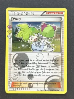 Wally RC27/RC32 Radiant Collection XY Generations HOLO Shiny Pokemon Card MP - Image 1