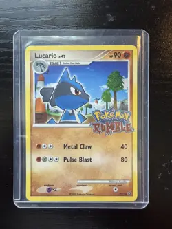 Pokemon TCG Lucario Lv. 41 Stage 1 Pokemon Rumble 12/16 - Image 1