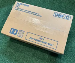 POKEMON MCDONALD'S SEALED CASE 2021 150 Booster PACKS 25TH Anniversary TOY 4 - Image 1