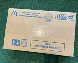 POKEMON MCDONALD'S SEALED CASE 2021 150 Booster PACKS 25TH Anniversary TOY 4 - Image 5