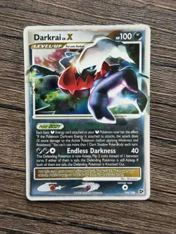 LP | DARKRAI LV.X POKEMON DIAMOND & PEARL GREAT ENCOUNTERS #104/106 - Image 1