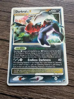 LP | DARKRAI LV.X POKEMON DIAMOND & PEARL GREAT ENCOUNTERS #104/106 - Image 2