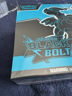 Black Bolt Exclusive Pokemon Center Elite Trainer Box. ETB. In Acrylic Case - Image 2