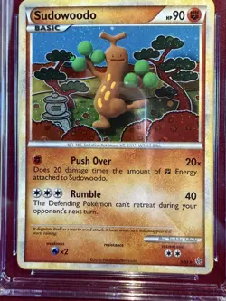 Sudowoodo Holo Rare 2010 Pokemon Unleashed 9/95 - CGC 9.5 - Image 2