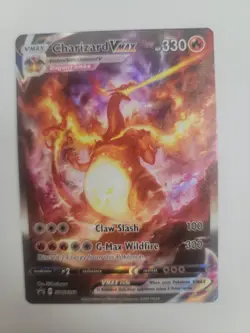 Charizard VMAX SWSH261 Black Star Promo Full Art Holo Pokemon Card NM - Image 1