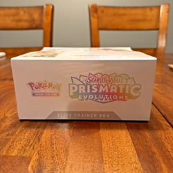 Factory Sealed Pokemon Scarlet Violet Prismatic Evolutions Elite Traine G1N - Image 3