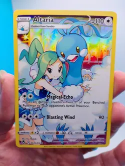 Altaria TG11/TG30 Trainer Gallery Full Art Holo Rare Pokemon NM Fresh Pull - Image 5