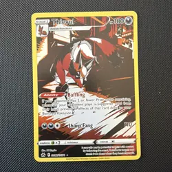 Thievul GG17/GG70 Ultra Rare Pokemon TCG Crown Zenith: Galarian Gallery NM - Image 1