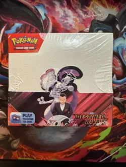 Pokemon TCG Destined Rivals Booster Box Sealed - Image 1