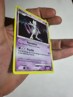 Pokemon Mewtwo 11/146 Legends Awakened Holo Rare with SWIRL - Image 4