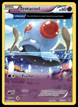 Tentacool 71/160 Uncommon Primal Clash Pokemon Lightly Played - Image 1