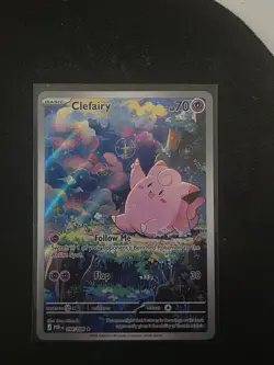 CLEFAIRY Pokemon 094/088 Me03 Perfect Order Illustration Rare Holo - Image 1