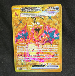 Pokemon Charizard ex 228/197 SV03 Obsidian Flames Hyper Rare Holo Full Art - Image 1