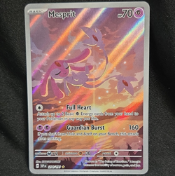 Pokemon TCG The Pokemon Company Mesprit 204/191 Sv08 IR Full Art Holo Eng 2024 - Image 1