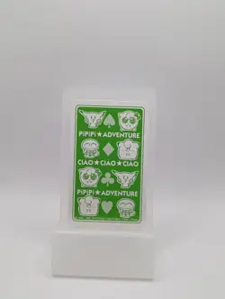 1998 POKEMON PIPIPI ADVENTURE PLAYING CARDS Pikachu 8 of Spades - Image 2
