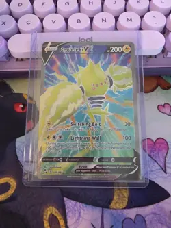 Pokemon Regieleki V 175/195 Silver Tempest Sword & Shield *description* - Image 1