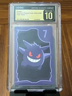 Pokemon Gengar #7 Paper Safari Korean CGC 10 Pristine - Image 1
