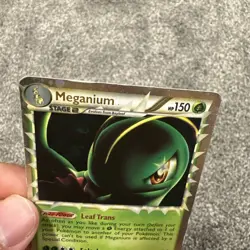 Pokemon TCG Meganium Prime 109/123 HGSS Ultra Rare Holo EN 2010 HP - Image 2