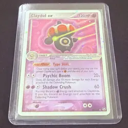 Pokemon TCG EX Power Keepers Claydol EX Reverse Holo 93/108 - Image 3