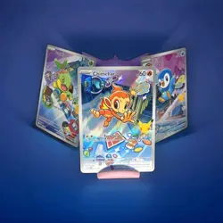 Pokemon First Partner Series 1 Starter Trio (Turtwig, Chimchar, Piplup) MINT P/F - Image 1