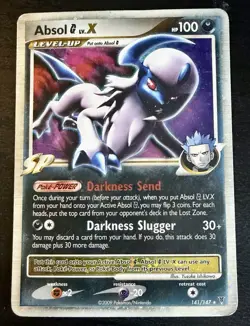 Pokemon TCG Absol G LV.X Supreme Victors Card 141/147 2009 - Image 1