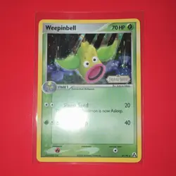 Pokemon TCG Weepinbell 47/92 Legend Maker Reverse Holo 70 HP ENG 2006 UC - Image 1