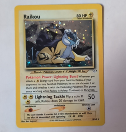 Nintendo Raikou 13/64 Neo Revelation Holo Rare Unlimited English - Image 1