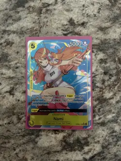 Nami OP08-106 SR Alt Art Two Legends OP-08 ONE PIECE English - Image 1